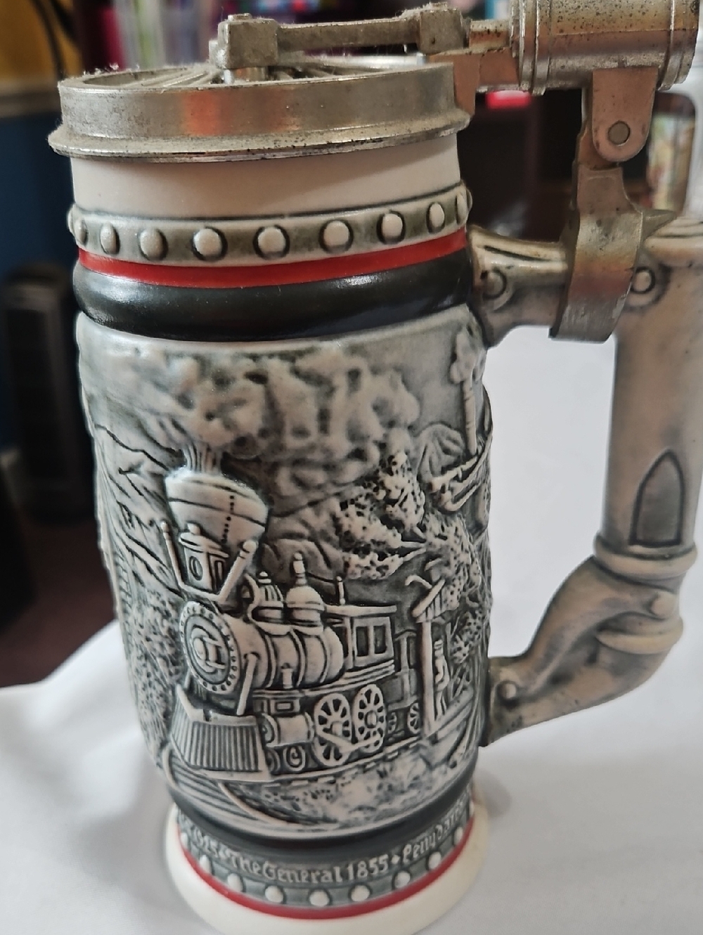 Beer Stein Orient Express Train - Avon Collectible 1982